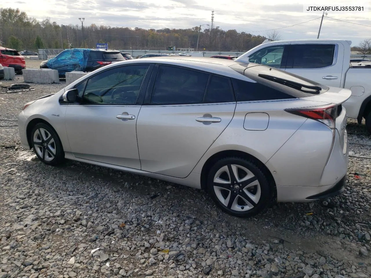 2018 Toyota Prius VIN: JTDKARFU5J3553781 Lot: 79032894