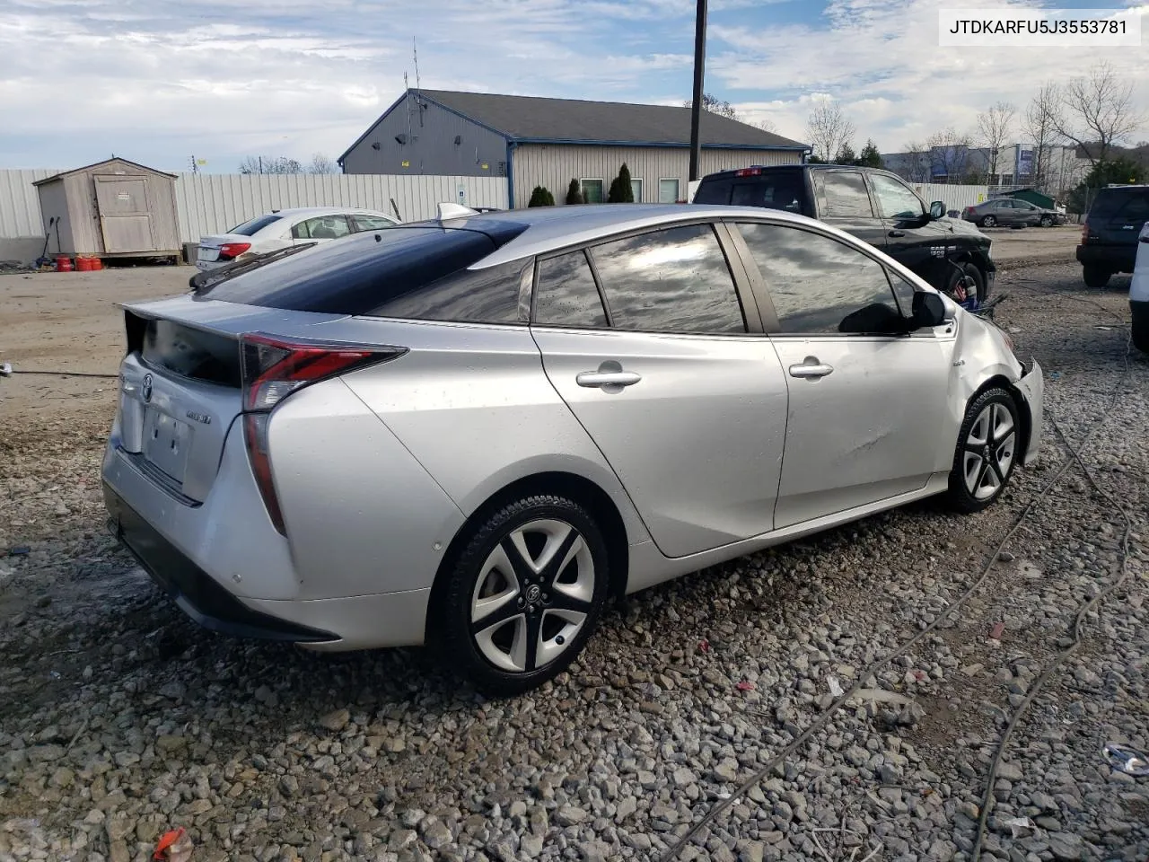 2018 Toyota Prius VIN: JTDKARFU5J3553781 Lot: 79032894