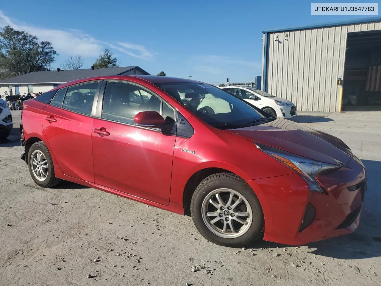 2018 Toyota Prius VIN: JTDKARFU1J3547783 Lot: 79439504