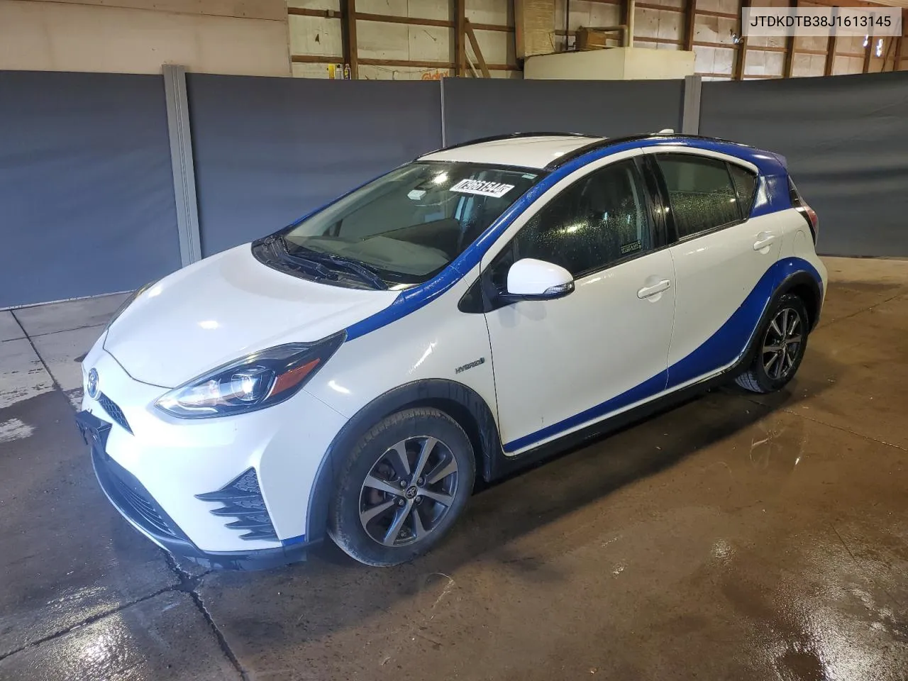 2018 Toyota Prius C VIN: JTDKDTB38J1613145 Lot: 79661544