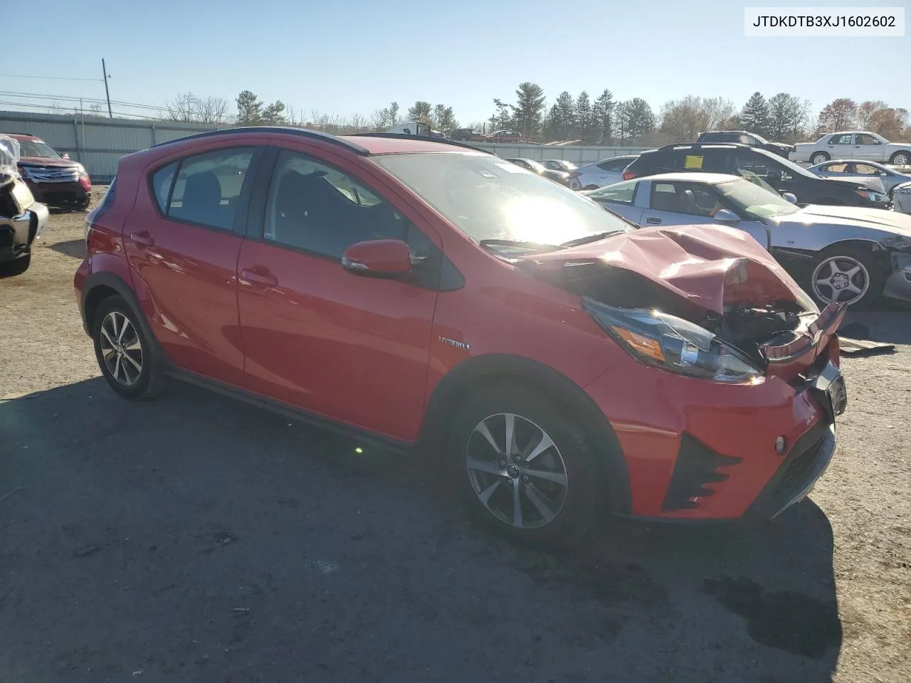 2018 Toyota Prius C VIN: JTDKDTB3XJ1602602 Lot: 79770834