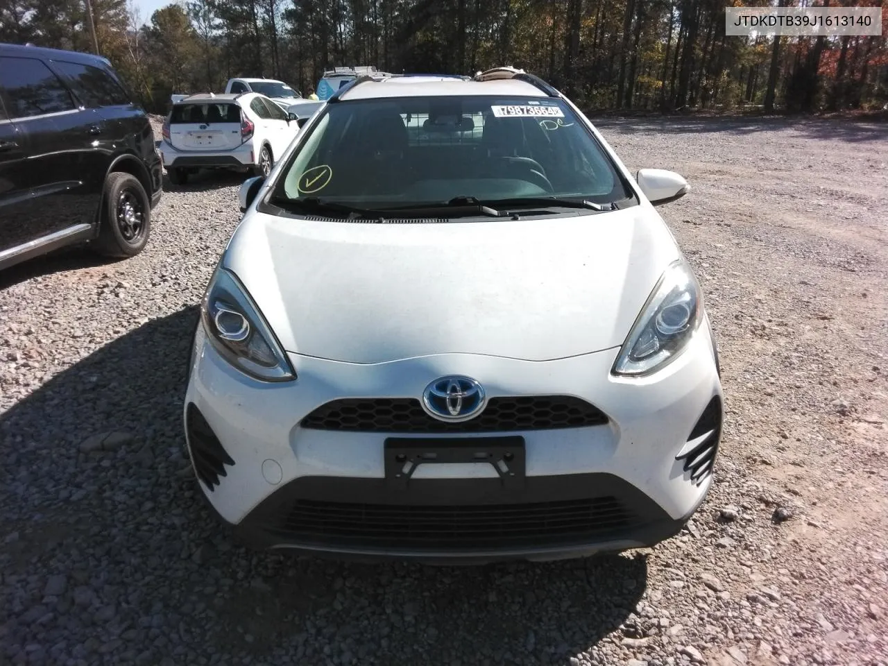 2018 Toyota Prius C VIN: JTDKDTB39J1613140 Lot: 79873664