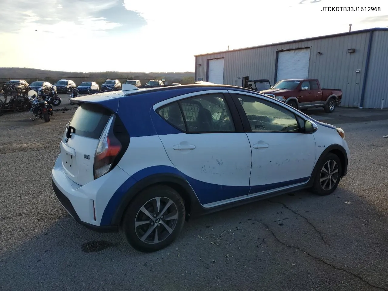 2018 Toyota Prius C VIN: JTDKDTB33J1612968 Lot: 79910474