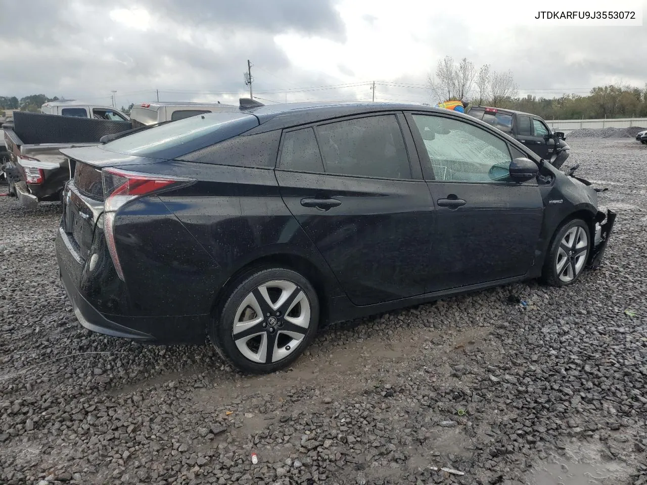 2018 Toyota Prius VIN: JTDKARFU9J3553072 Lot: 80267894