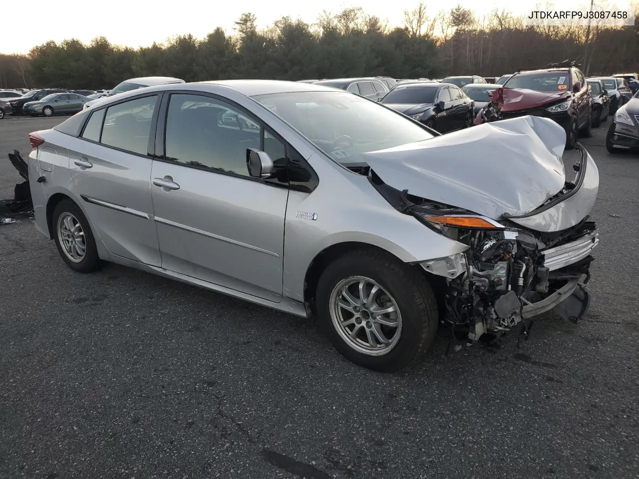 2018 Toyota Prius Prime VIN: JTDKARFP9J3087458 Lot: 80315934