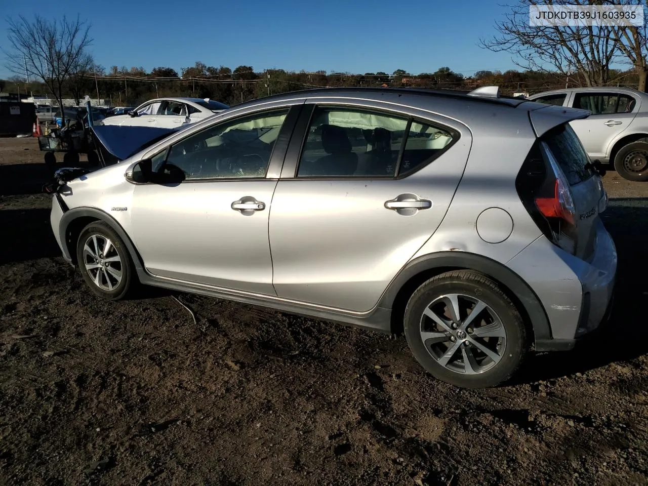 2018 Toyota Prius C VIN: JTDKDTB39J1603935 Lot: 80373584