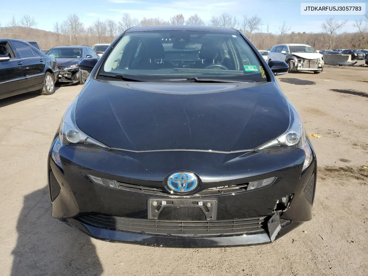 2018 Toyota Prius VIN: JTDKARFU5J3057783 Lot: 80468034