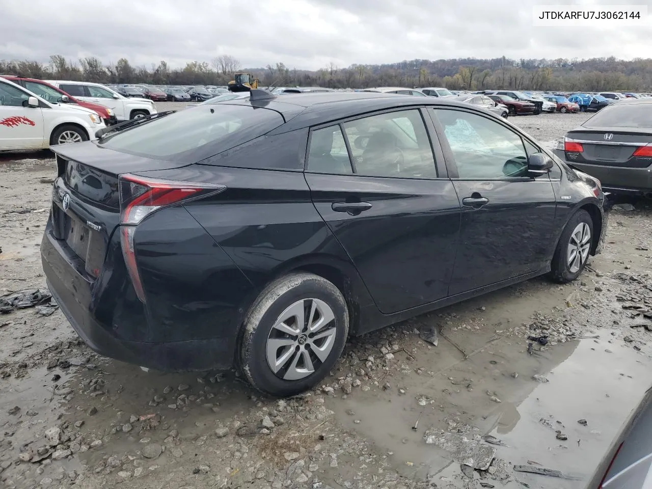 2018 Toyota Prius VIN: JTDKARFU7J3062144 Lot: 80688344