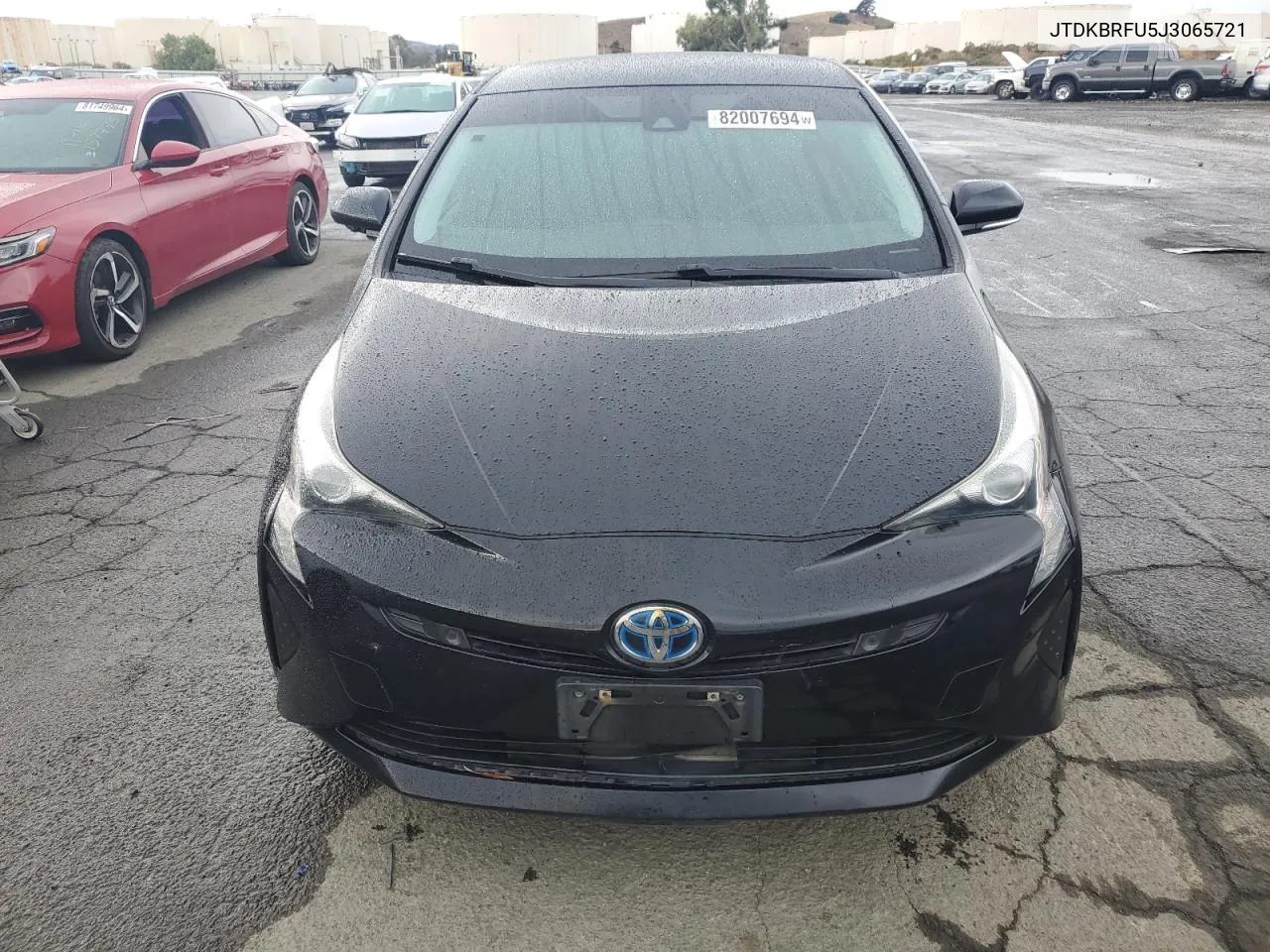 JTDKBRFU5J3065721 2018 Toyota Prius