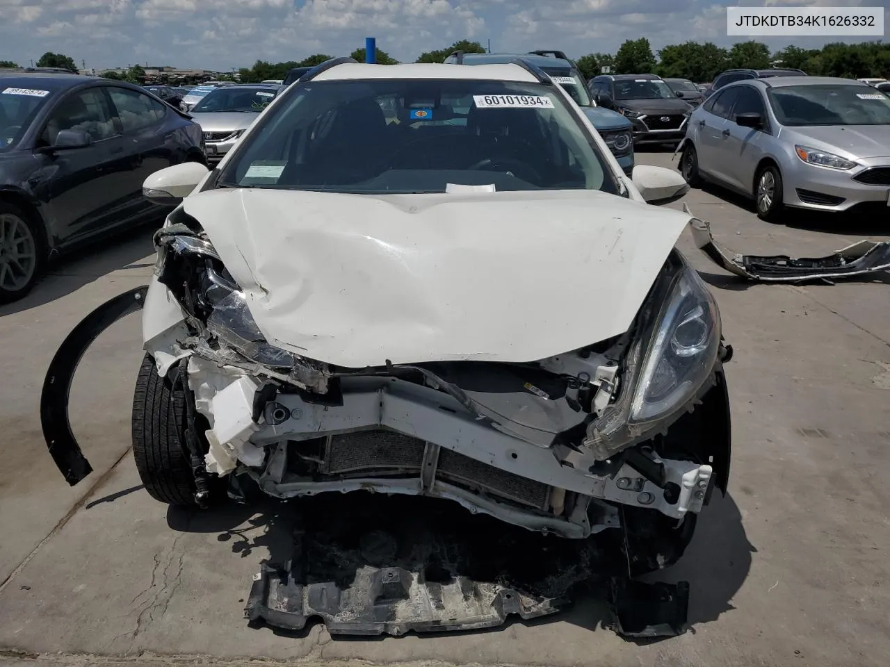 JTDKDTB34K1626332 2019 Toyota Prius C