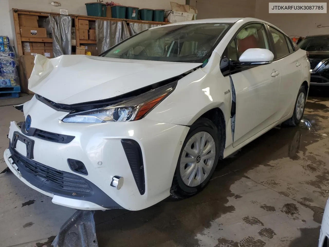 2019 Toyota Prius VIN: JTDKARFU3K3087785 Lot: 62592934