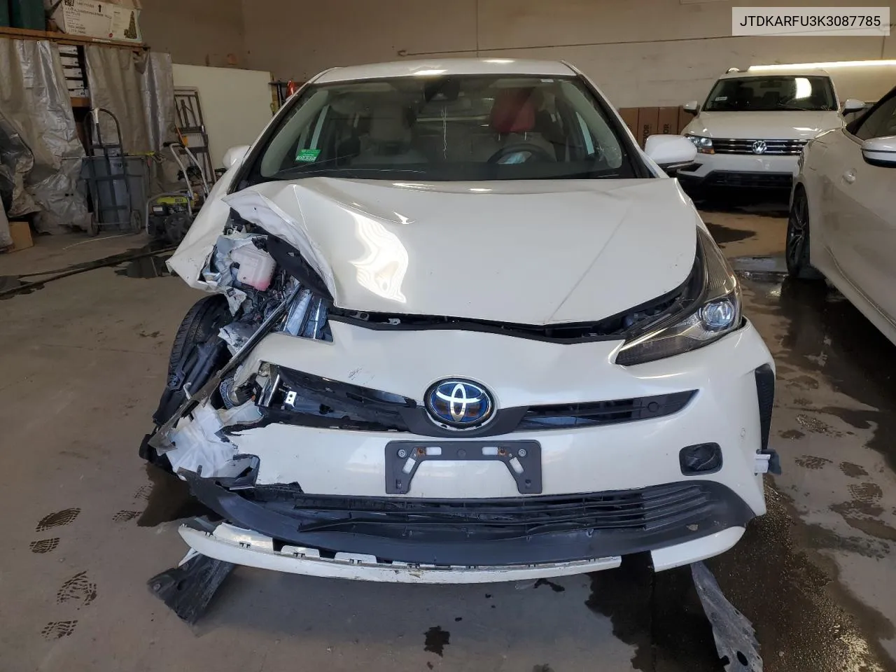 2019 Toyota Prius VIN: JTDKARFU3K3087785 Lot: 62592934