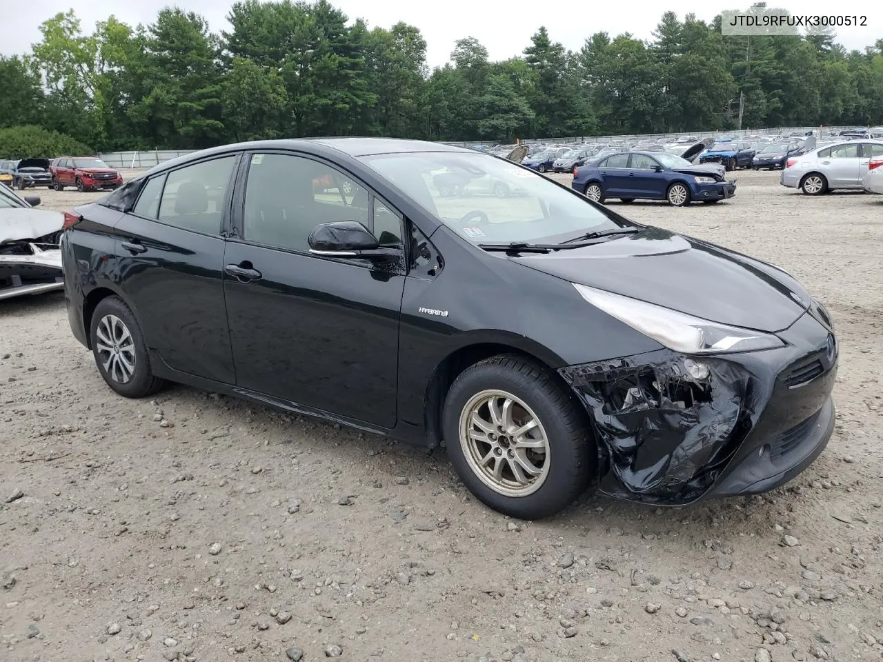 2019 Toyota Prius VIN: JTDL9RFUXK3000512 Lot: 64461144