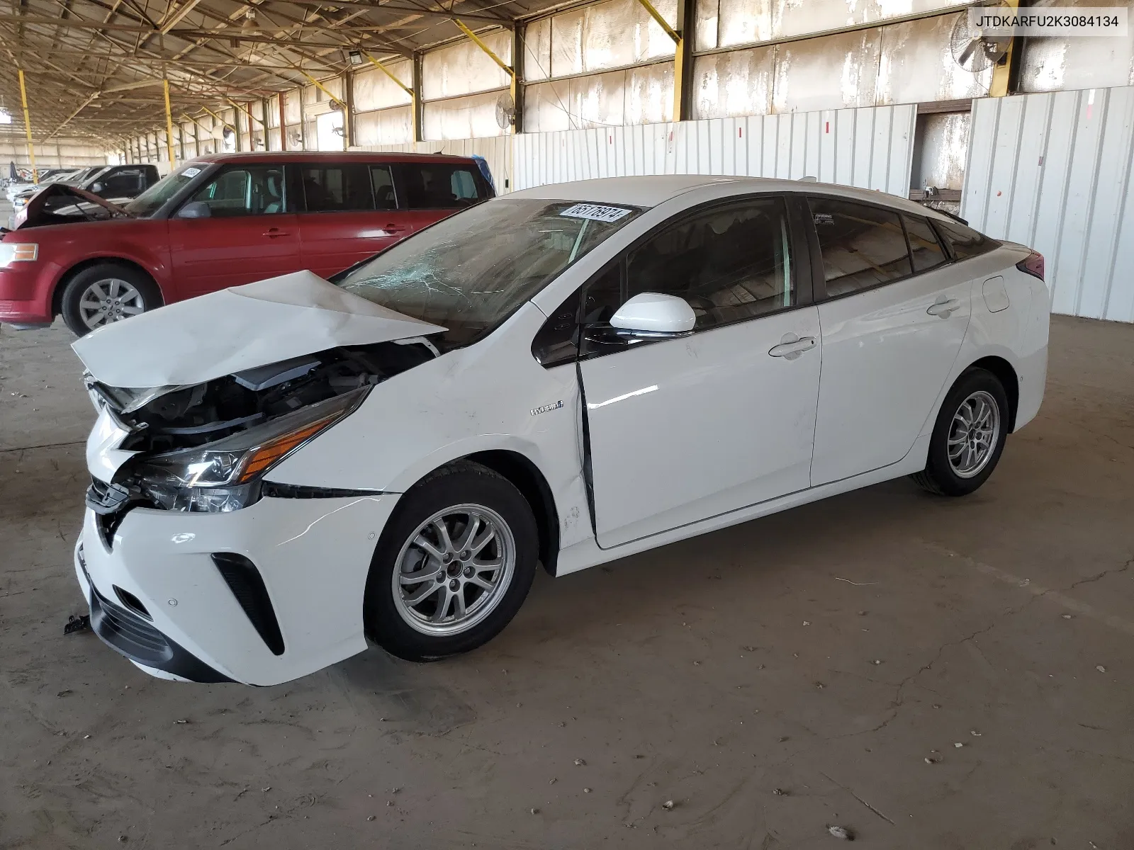 2019 Toyota Prius VIN: JTDKARFU2K3084134 Lot: 65176974