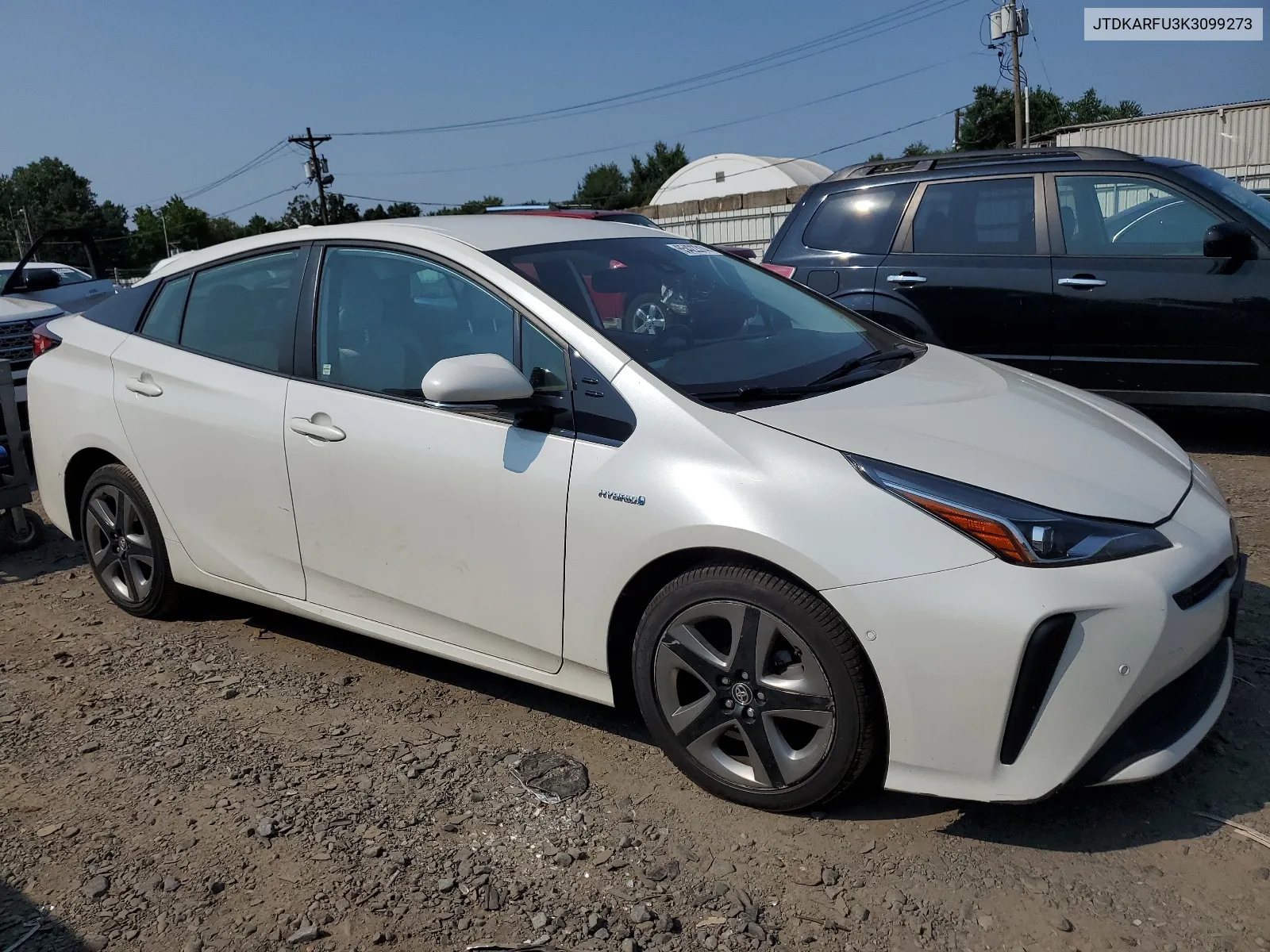 2019 Toyota Prius VIN: JTDKARFU3K3099273 Lot: 65422314