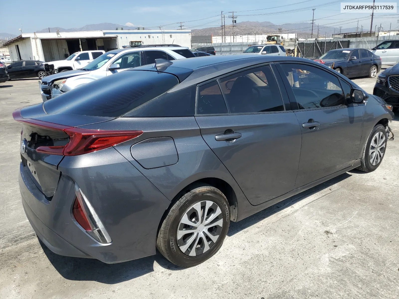 2019 Toyota Prius Prime VIN: JTDKARFP5K3117539 Lot: 66208314