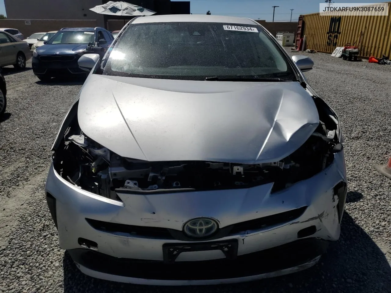 JTDKARFU9K3087659 2019 Toyota Prius