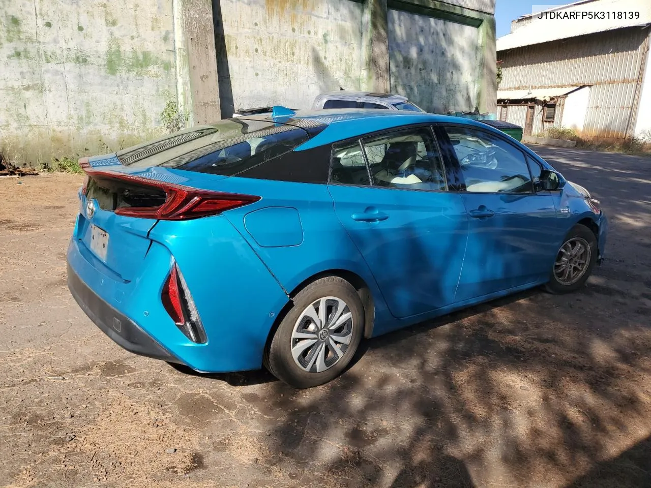 2019 Toyota Prius Prime VIN: JTDKARFP5K3118139 Lot: 68338104