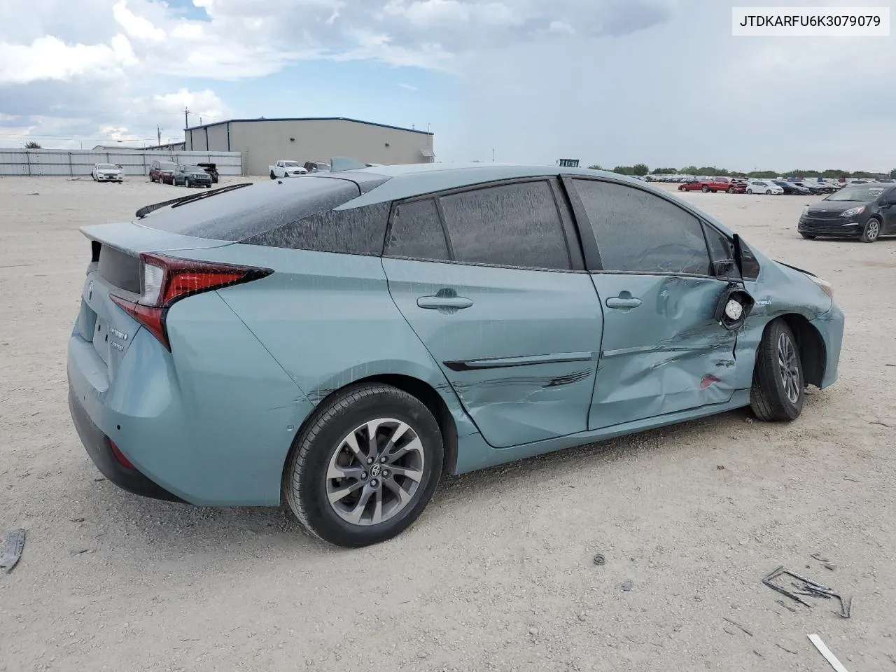 2019 Toyota Prius VIN: JTDKARFU6K3079079 Lot: 69239374