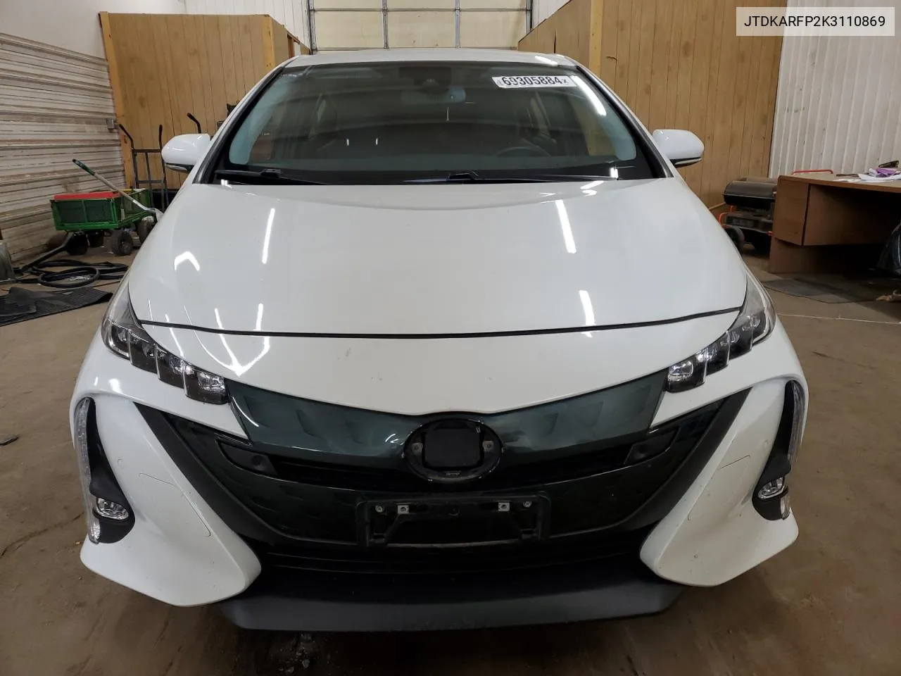 2019 Toyota Prius Prime VIN: JTDKARFP2K3110869 Lot: 69305884