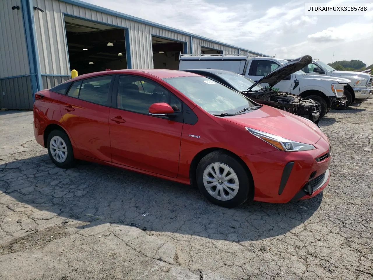 2019 Toyota Prius VIN: JTDKARFUXK3085788 Lot: 69475384