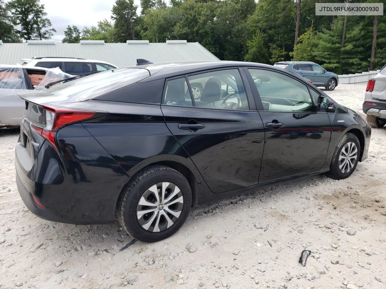 2019 Toyota Prius VIN: JTDL9RFU6K3000930 Lot: 69716694