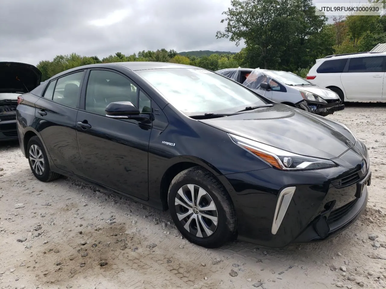 2019 Toyota Prius VIN: JTDL9RFU6K3000930 Lot: 69716694