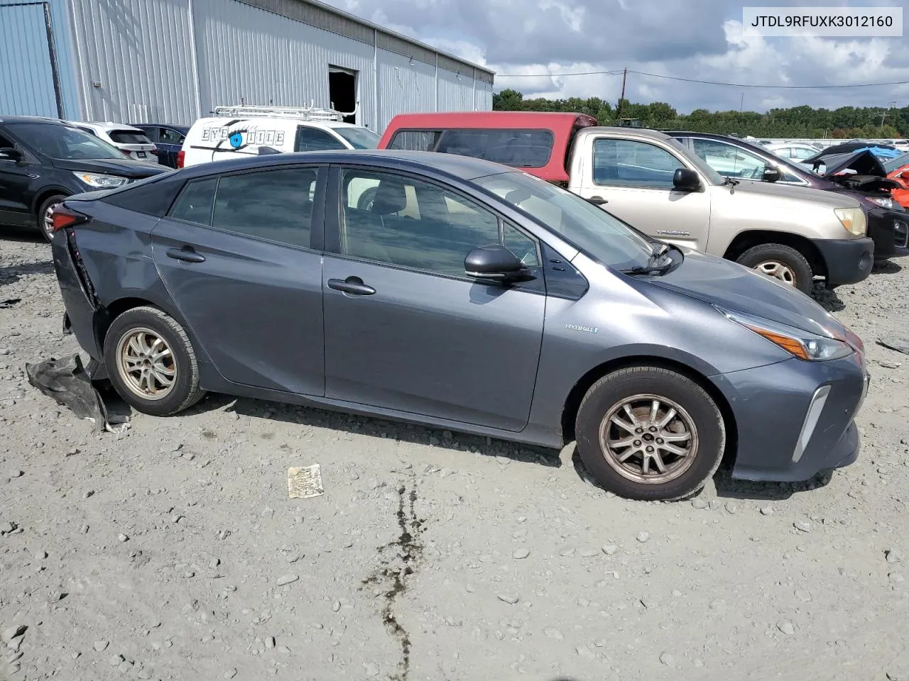 JTDL9RFUXK3012160 2019 Toyota Prius