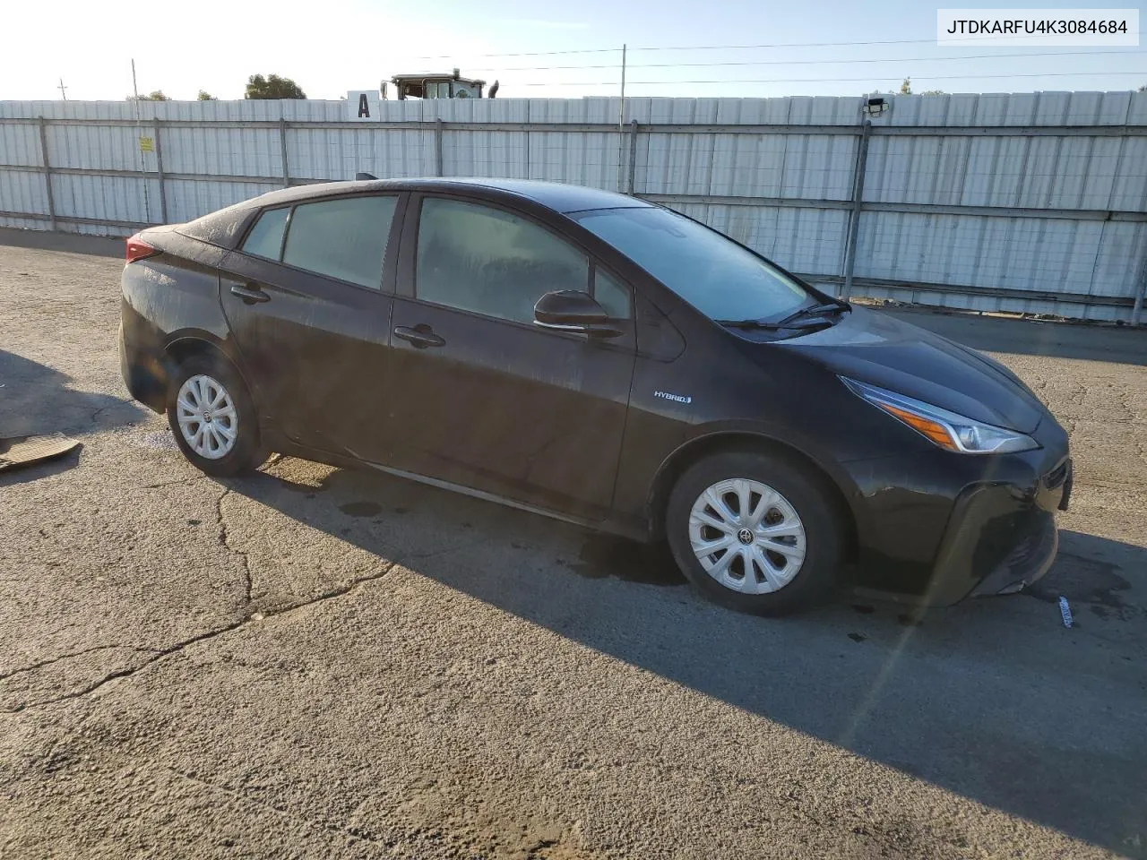 2019 Toyota Prius VIN: JTDKARFU4K3084684 Lot: 69881154