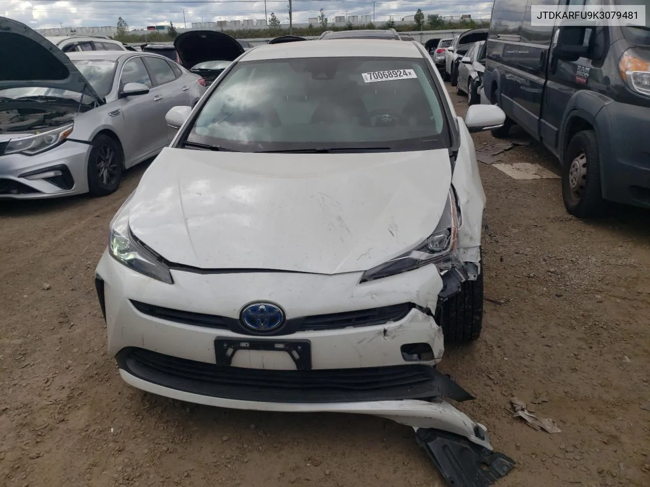 JTDKARFU9K3079481 2019 Toyota Prius