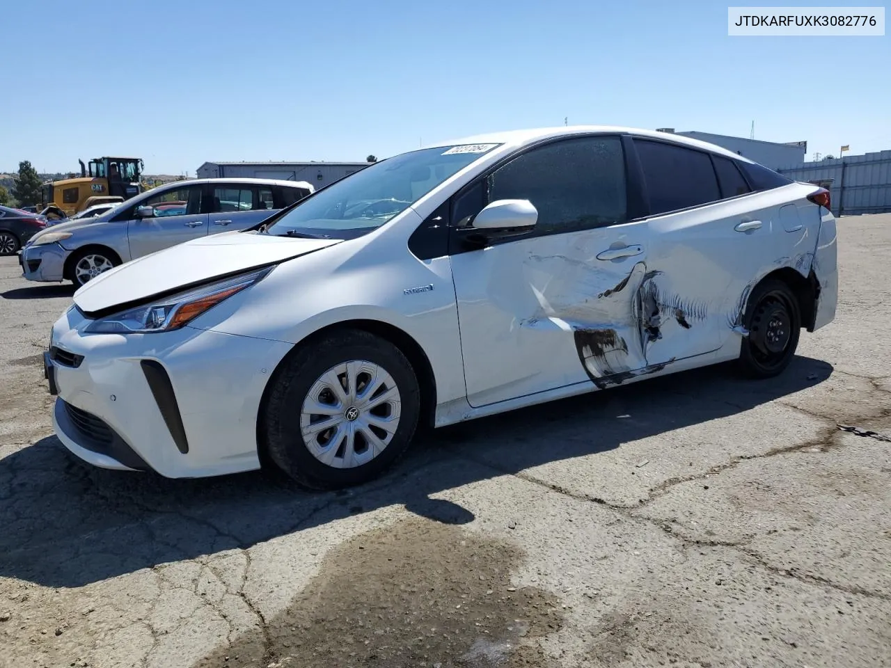 2019 Toyota Prius VIN: JTDKARFUXK3082776 Lot: 70237084