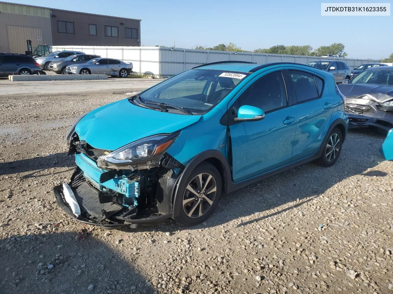 JTDKDTB31K1623355 2019 Toyota Prius C