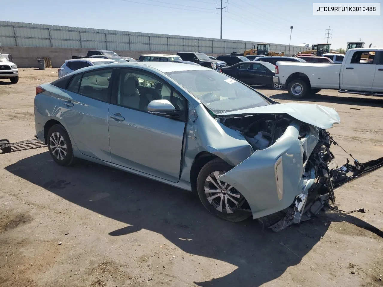 JTDL9RFU1K3010488 2019 Toyota Prius