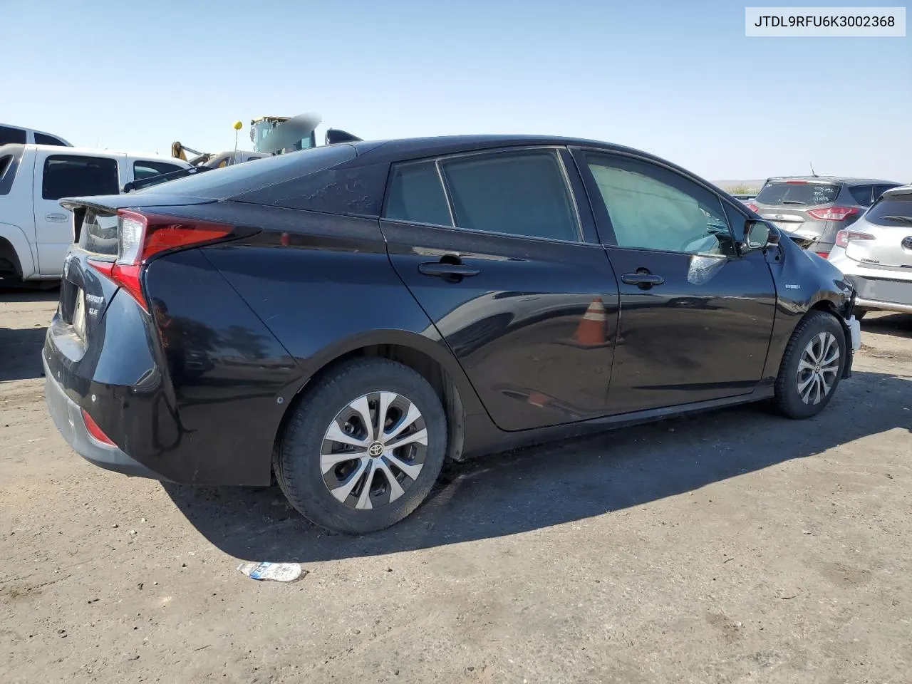 2019 Toyota Prius VIN: JTDL9RFU6K3002368 Lot: 71038634