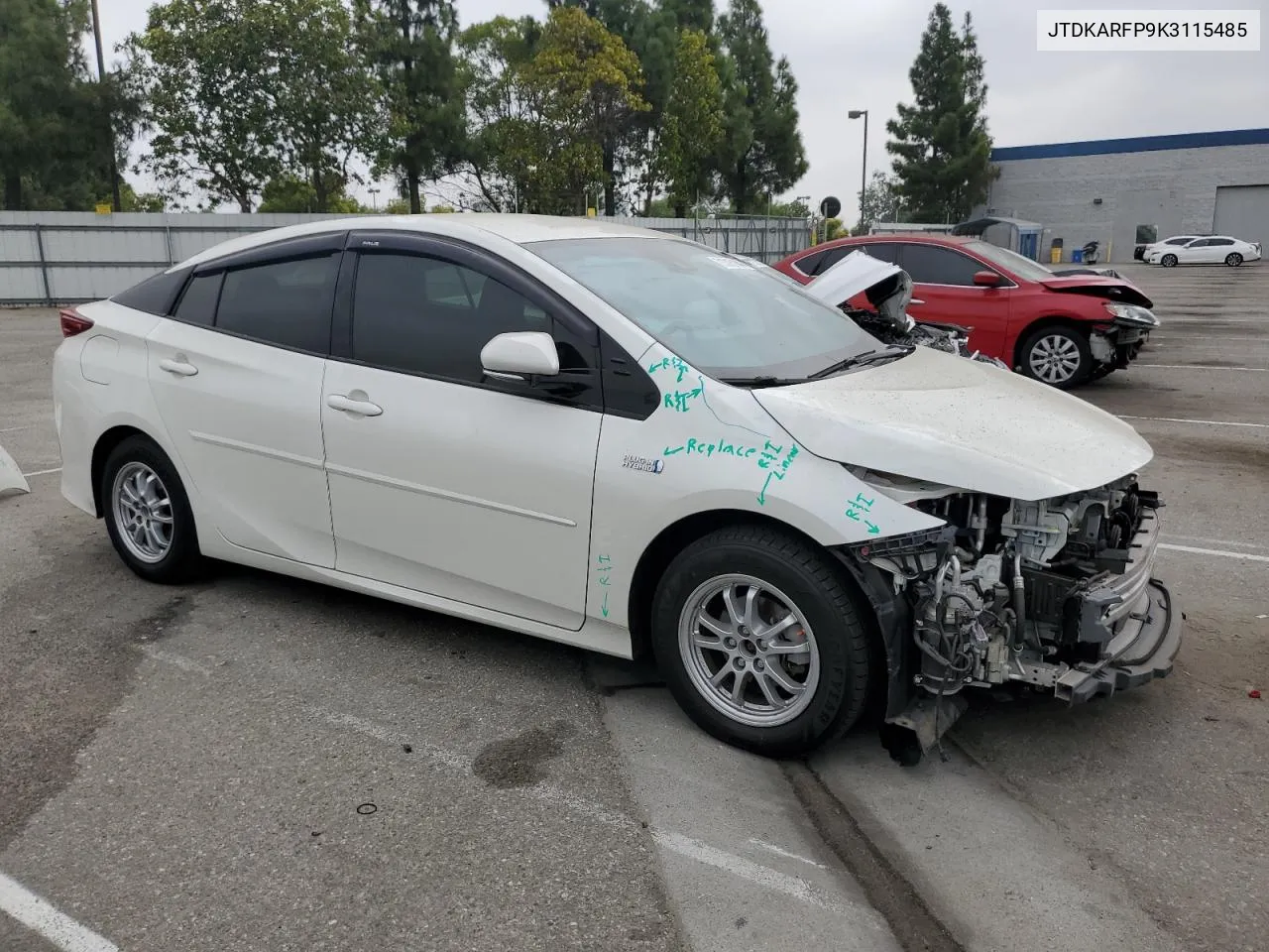 JTDKARFP9K3115485 2019 Toyota Prius Prime