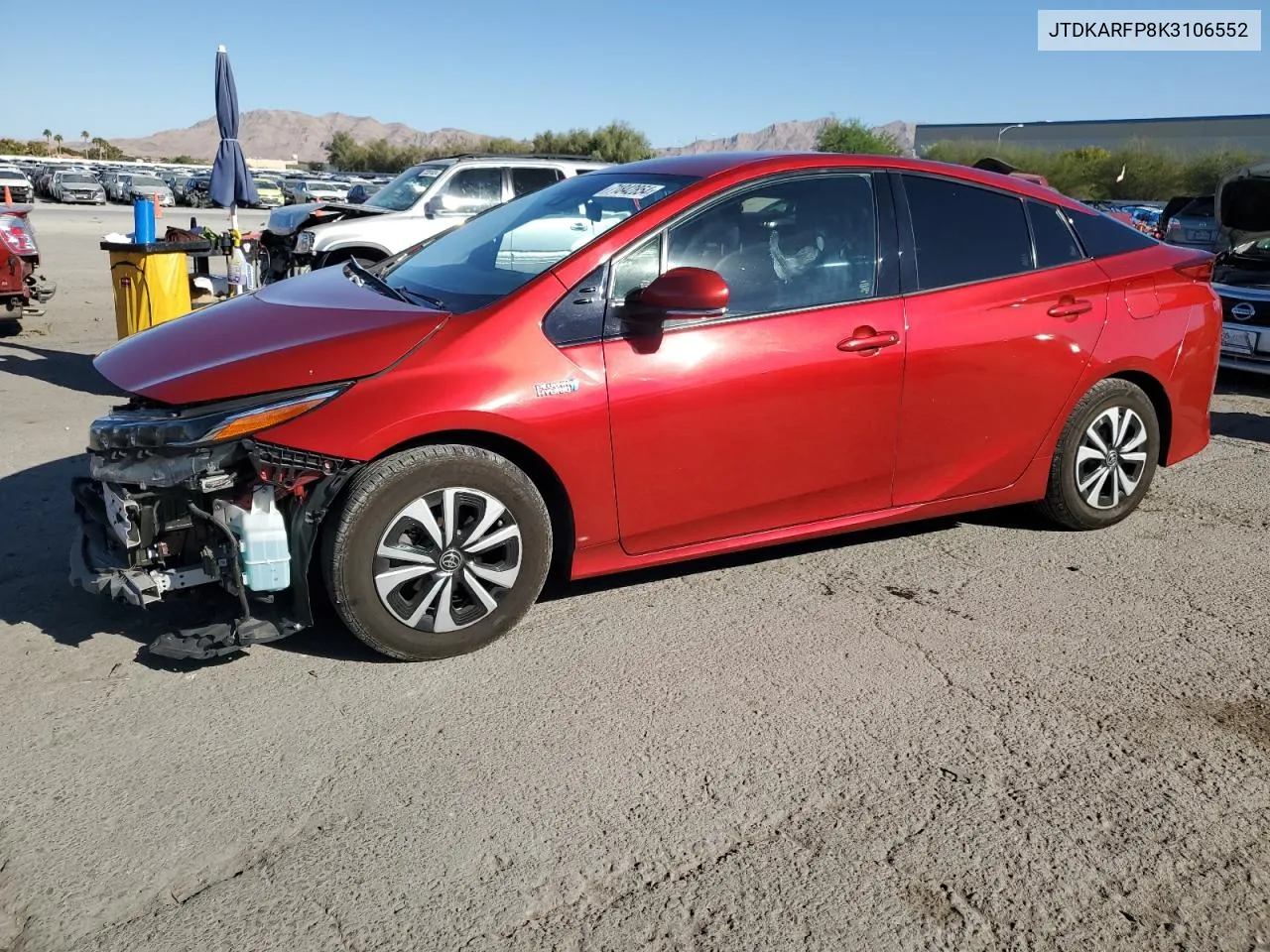 JTDKARFP8K3106552 2019 Toyota Prius Prime