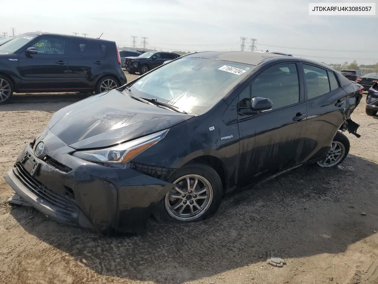 JTDKARFU4K3085057 2019 Toyota Prius