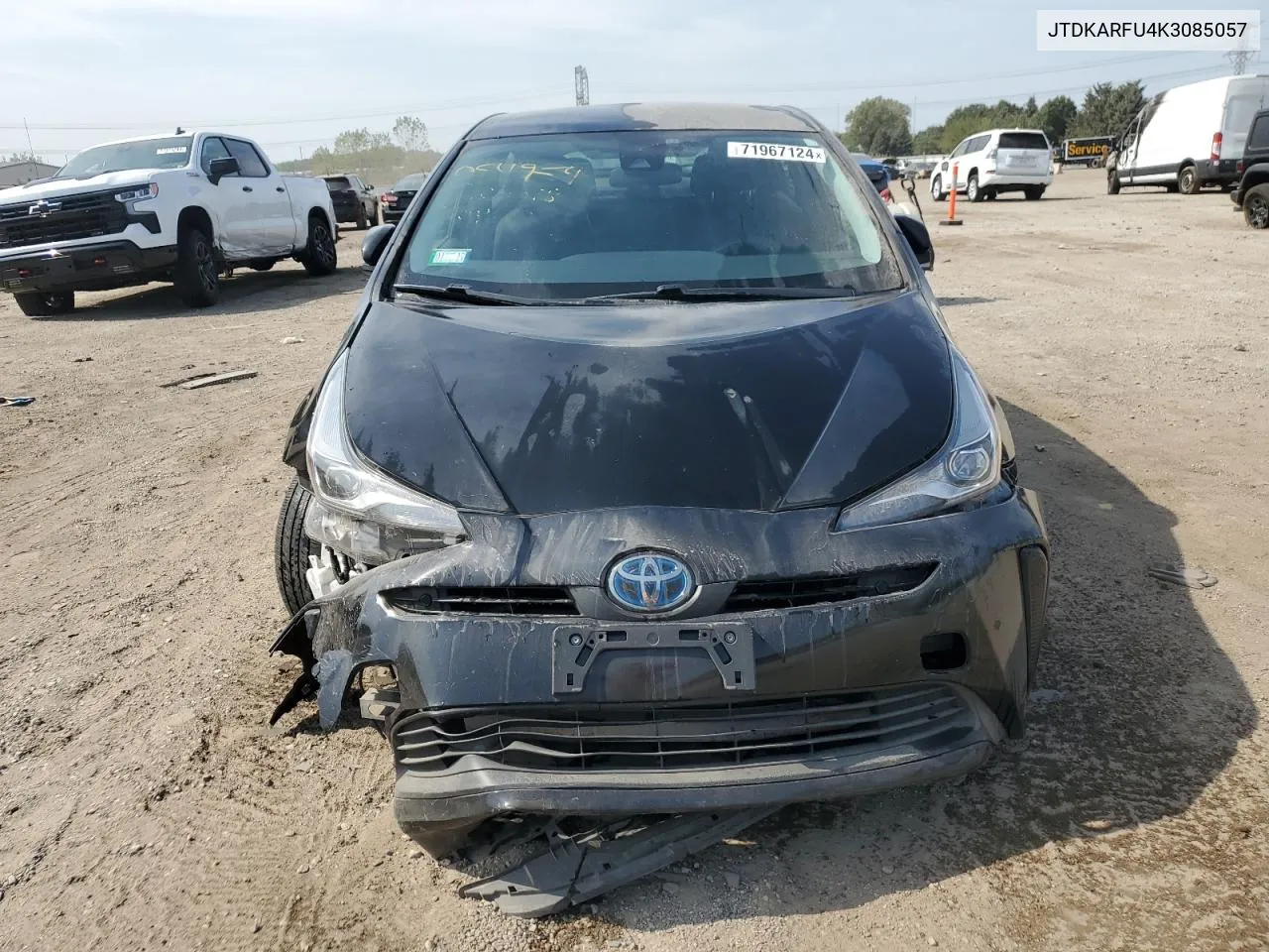 JTDKARFU4K3085057 2019 Toyota Prius