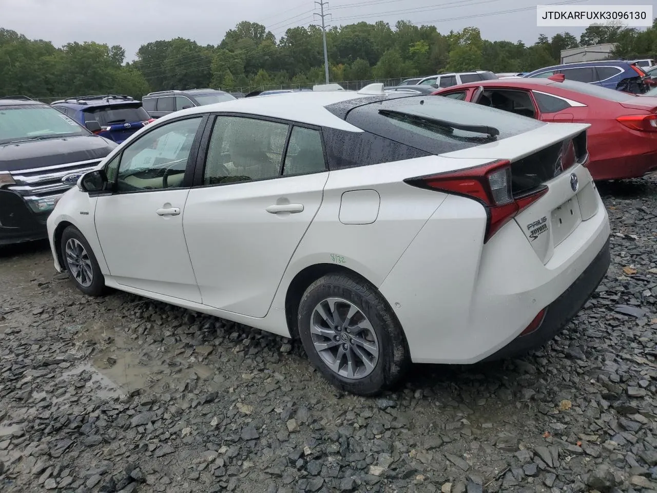 2019 Toyota Prius VIN: JTDKARFUXK3096130 Lot: 72851524