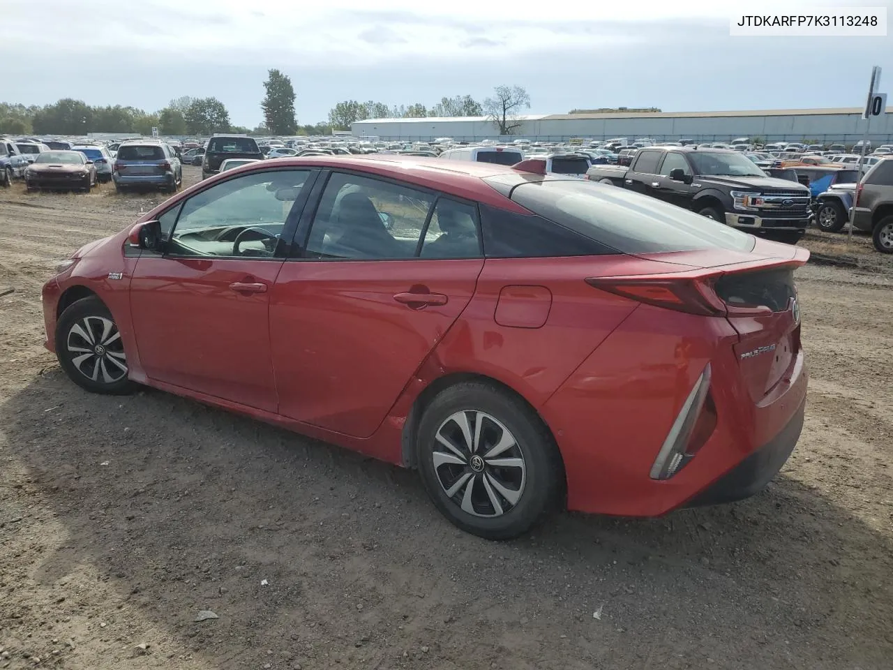 2019 Toyota Prius Prime VIN: JTDKARFP7K3113248 Lot: 72953764