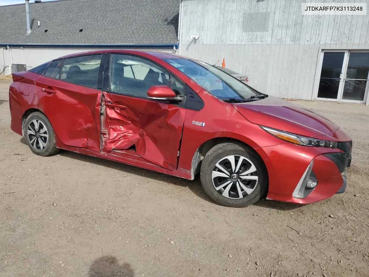 2019 Toyota Prius Prime VIN: JTDKARFP7K3113248 Lot: 72953764