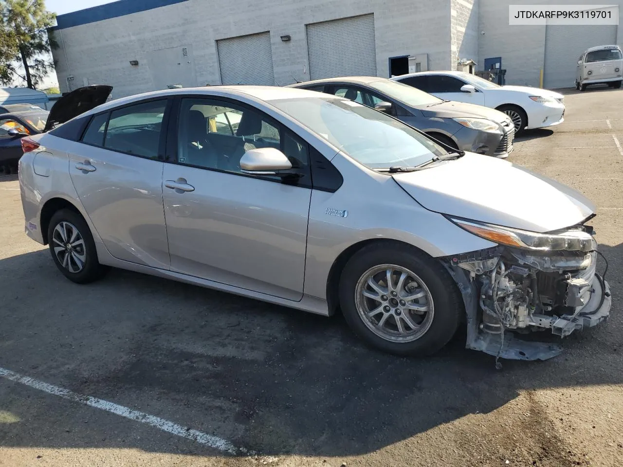 2019 Toyota Prius Prime VIN: JTDKARFP9K3119701 Lot: 72987214