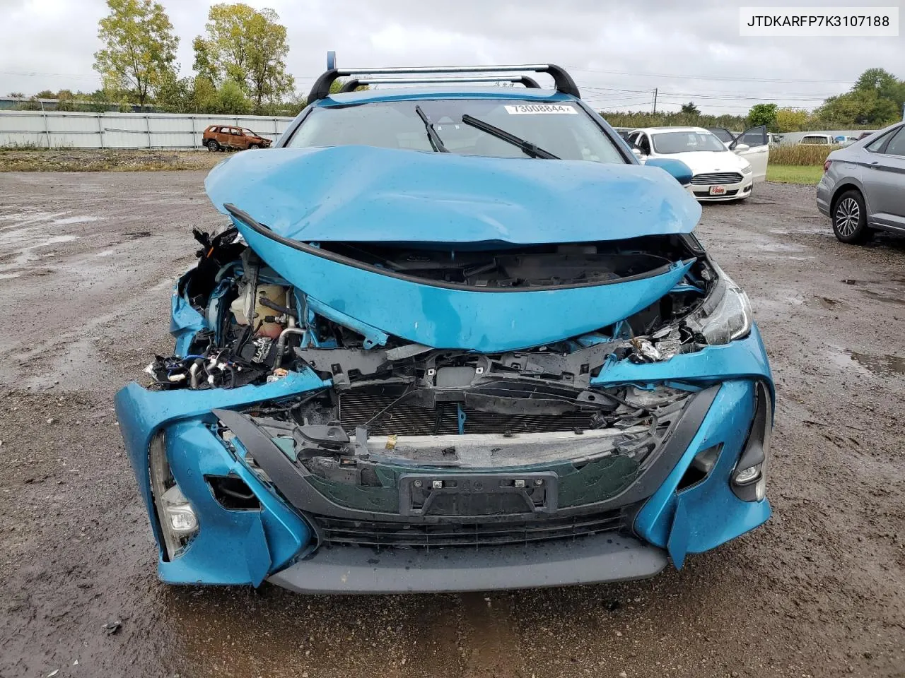 2019 Toyota Prius Prime VIN: JTDKARFP7K3107188 Lot: 73008844