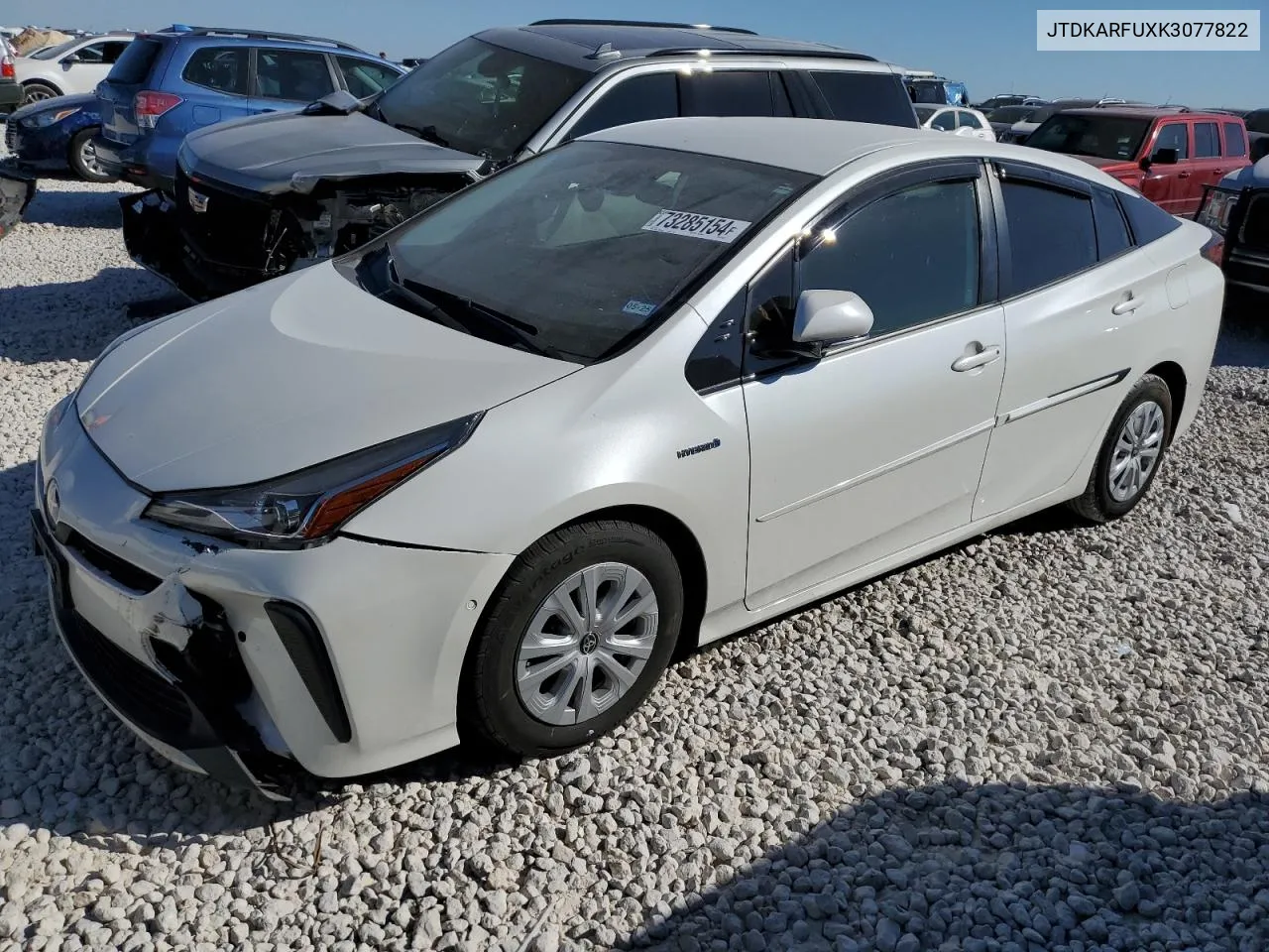 JTDKARFUXK3077822 2019 Toyota Prius