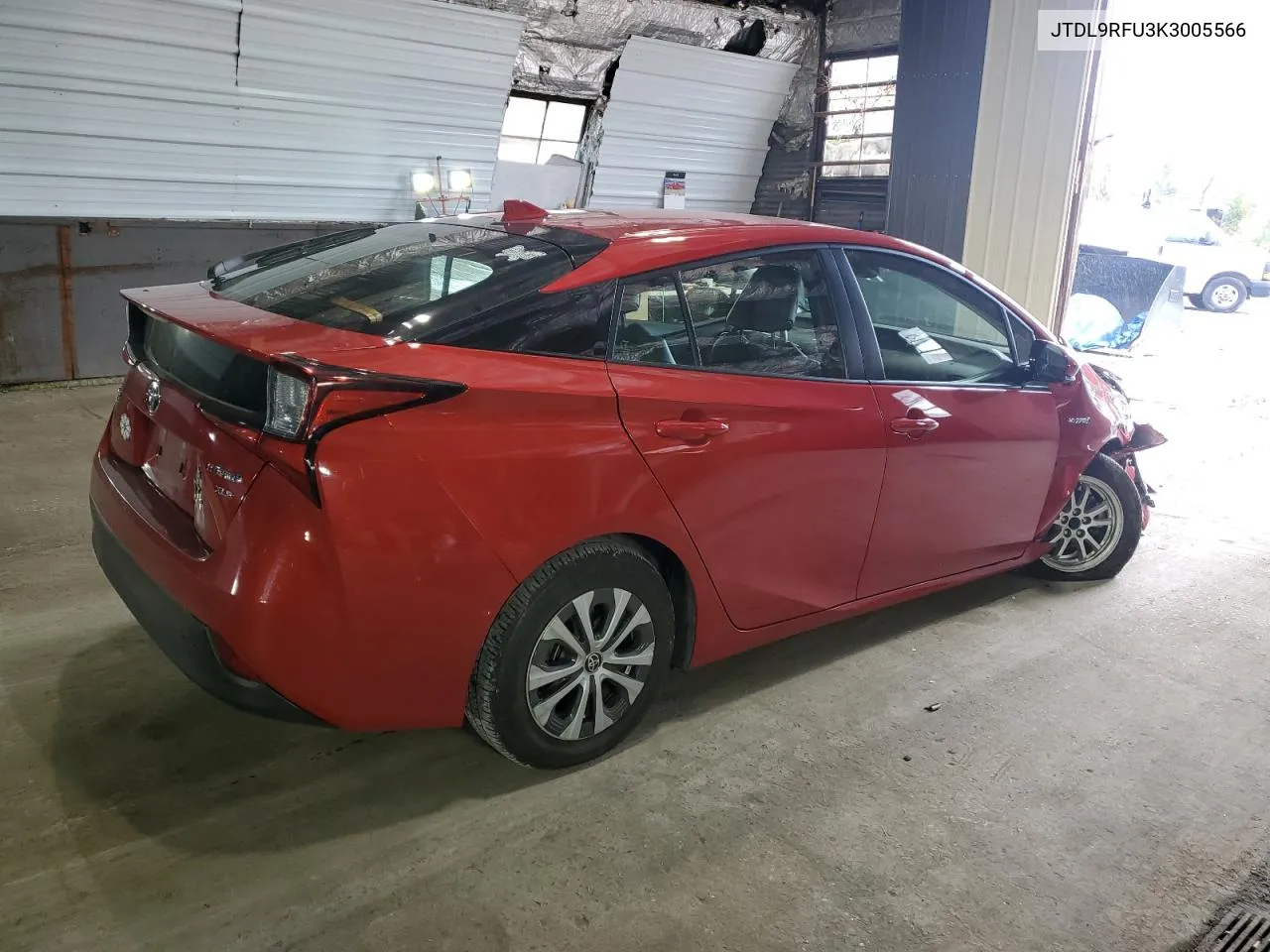 2019 Toyota Prius VIN: JTDL9RFU3K3005566 Lot: 73356914