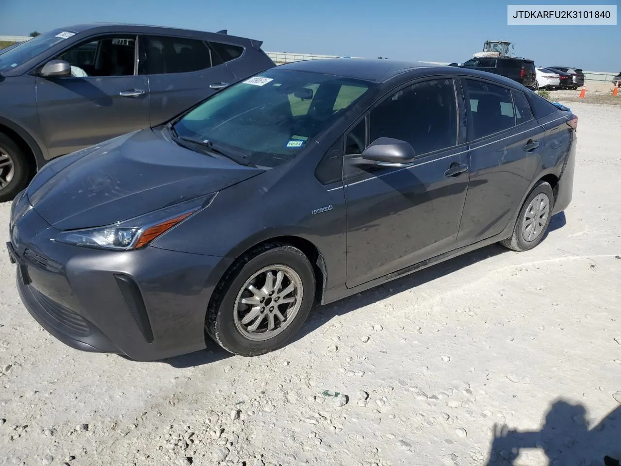 2019 Toyota Prius VIN: JTDKARFU2K3101840 Lot: 73390674