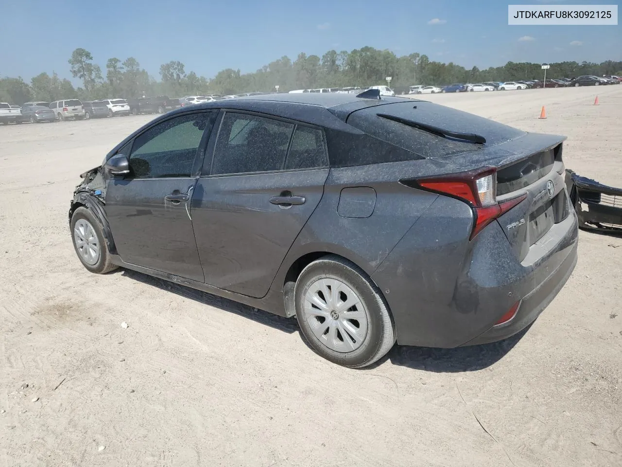 2019 Toyota Prius VIN: JTDKARFU8K3092125 Lot: 73507274