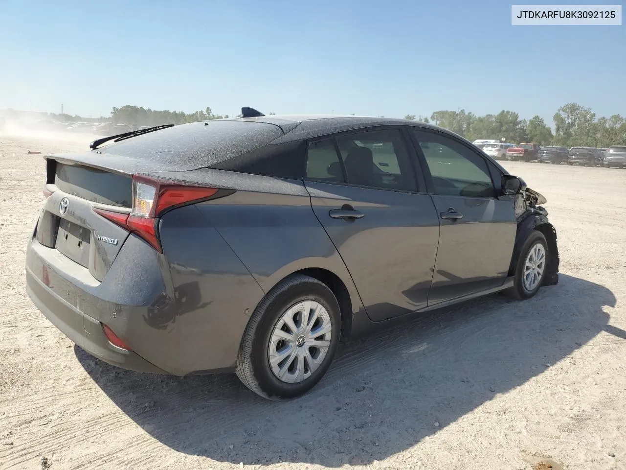 2019 Toyota Prius VIN: JTDKARFU8K3092125 Lot: 73507274