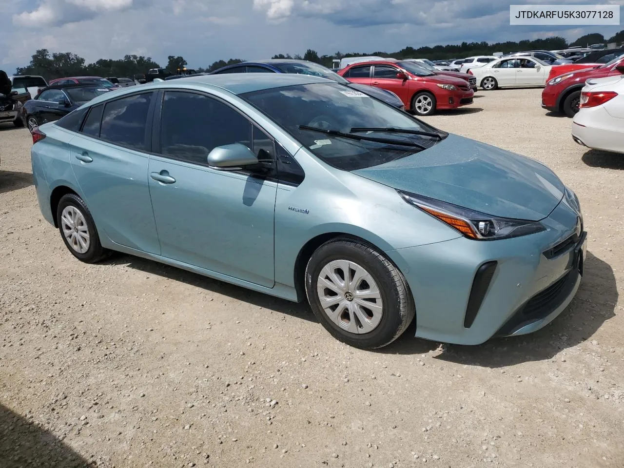 2019 Toyota Prius VIN: JTDKARFU5K3077128 Lot: 74073824