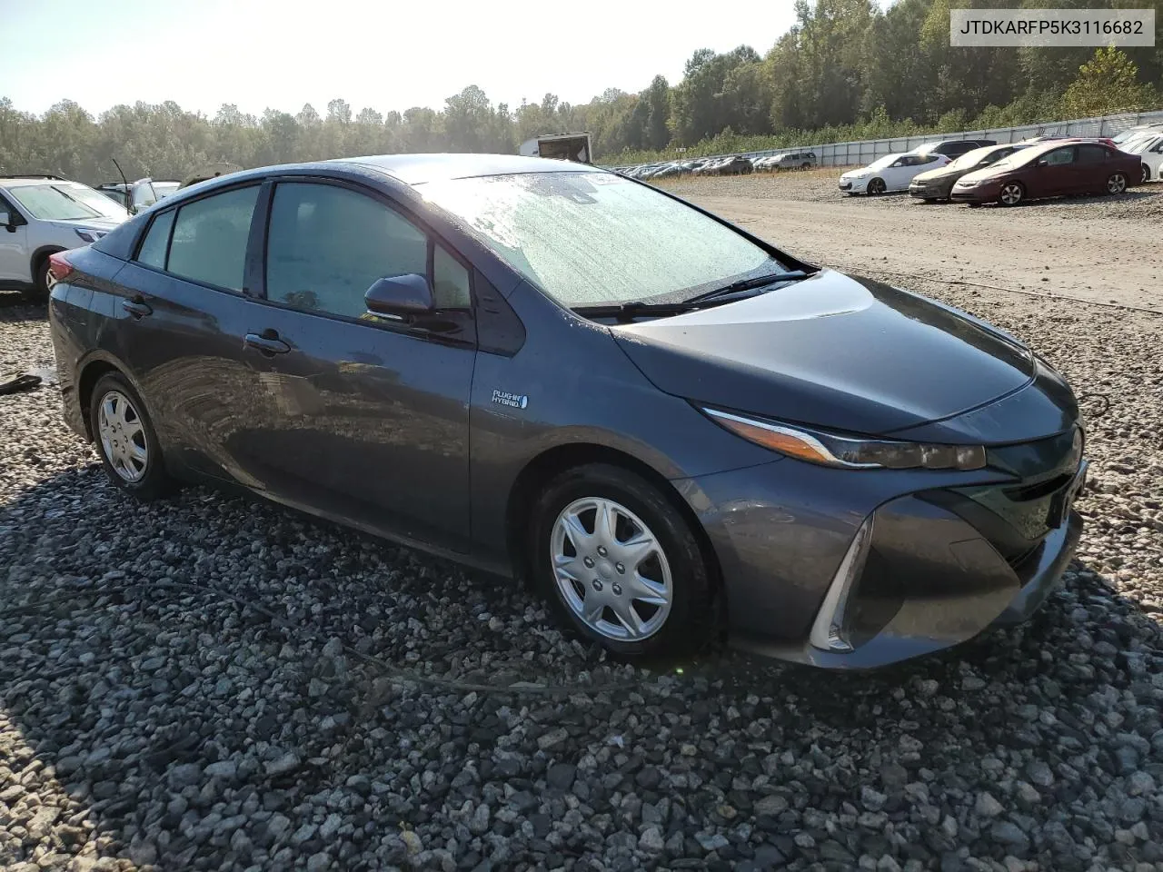 2019 Toyota Prius Prime VIN: JTDKARFP5K3116682 Lot: 74453804